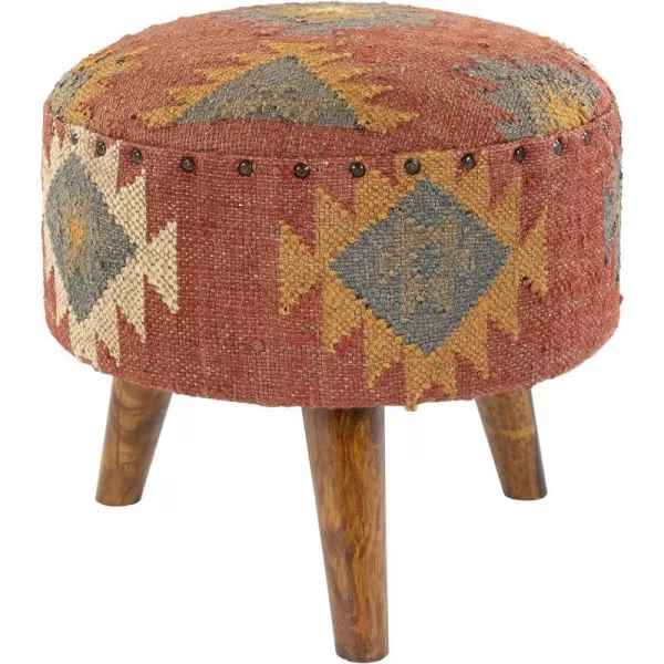 Artistic Weavers Celaya Stool 16 x 16 x 16 RedArtistic Weavers Celaya Stool 16 x 16 x 16 Red