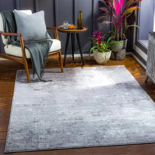 Artistic Weavers Choukri Modern Abstract Area Rug 5 ft 3 in x 7 ft 3 in Sterling Gray2 x 3 Sterling Gray