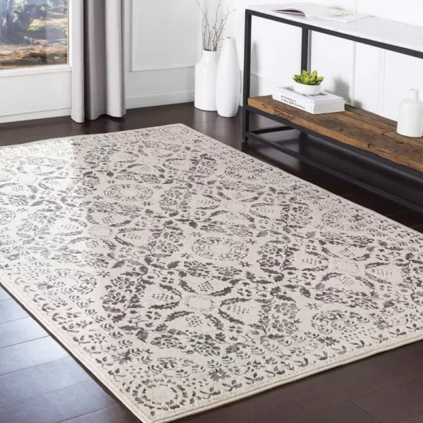 Artistic Weavers Circe Traditional Vintage Area Rug 67 Square Medium Gray67 Square