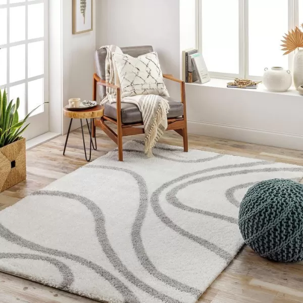 Artistic Weavers Cloudy Abstract Shag Rug53 x 7Cream53 x 7