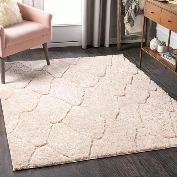 Artistic Weavers Coralie Modern Shag Area Rug 53 x 73 BlushArtistic Weavers Coralie Modern Shag Area Rug 53 x 73 Blush