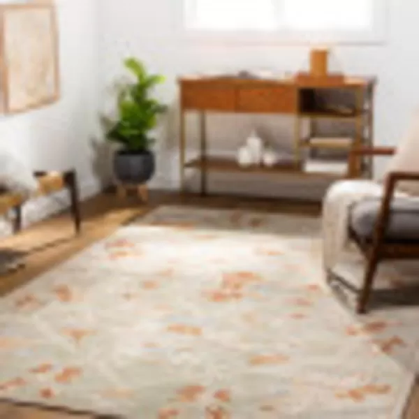 Artistic Weavers Corin Vintage Medallion Area Rug 5 x 7 OrangeGrayArtistic Weavers Corin Vintage Medallion Area Rug 5 x 7 OrangeGray