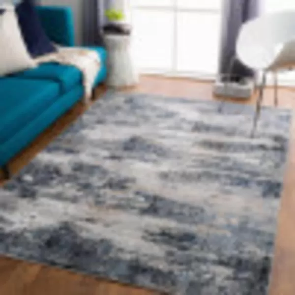 Artistic Weavers Cory Modern Abstract Area Rug53 x 73 GrayWhite