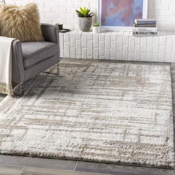 Artistic Weavers Cyle Modern Shag Area Rug 710 x 10 CamelGrayArtistic Weavers Cyle Modern Shag Area Rug 710 x 10 CamelGray