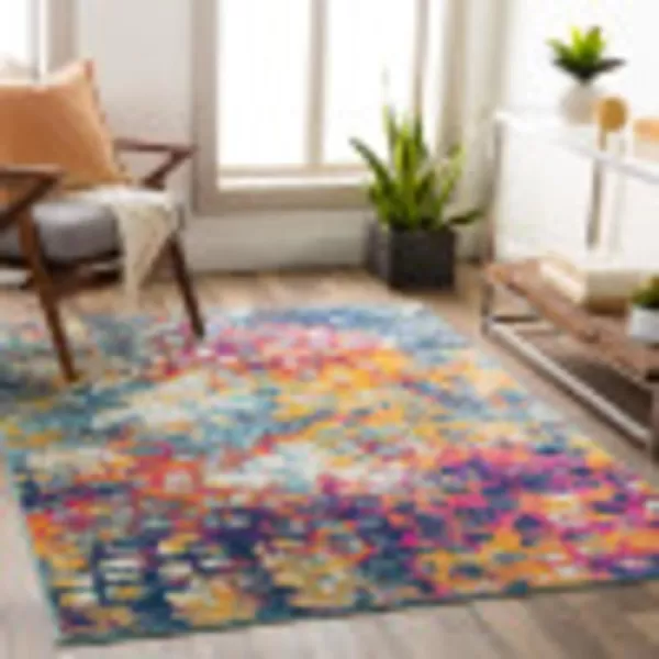 Artistic Weavers Daiwai Multi Area Rug 53 x 7153 x 71 Multi Color