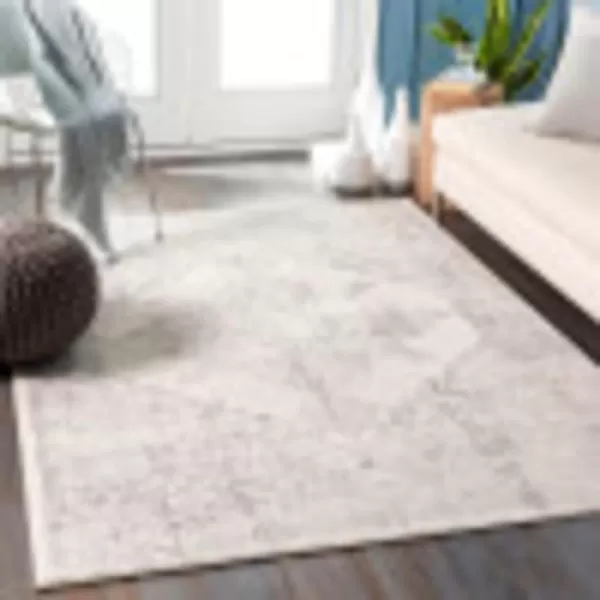 Artistic Weavers Dallas Vintage Medallion Area Rug1110 x 15White53 x 71 White