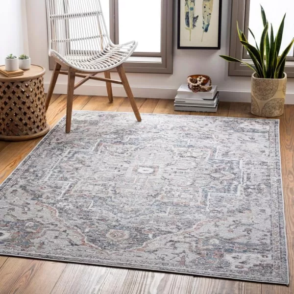 Artistic Weavers Daytona Beach Vintage Outdoor Area Rug53 x 7Light GrayArtistic Weavers Daytona Beach Vintage Outdoor Area Rug53 x 7Light Gray