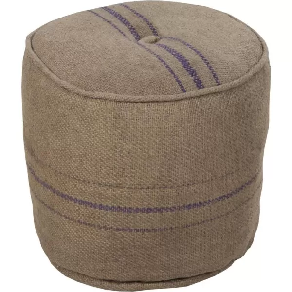 Artistic Weavers Decorative Pouf 18 by 18 by 17Inch BeigeArtistic Weavers Decorative Pouf 18 by 18 by 17Inch Beige