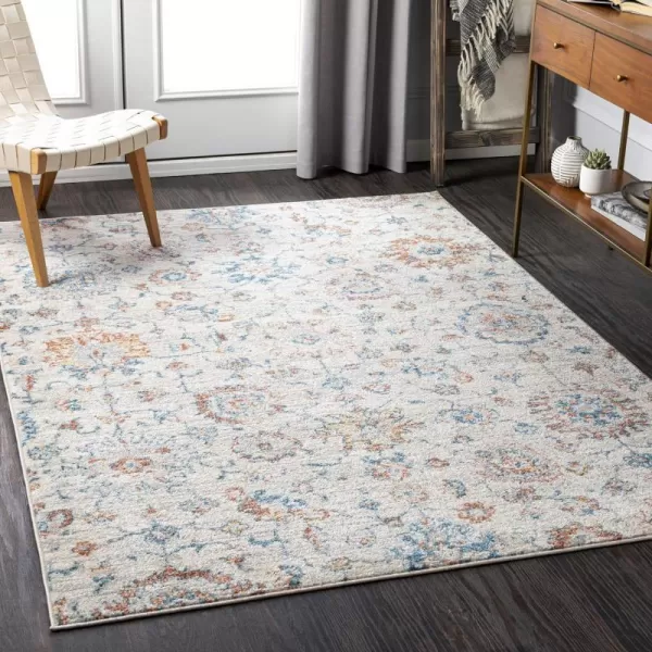 Artistic Weavers Elsie Vintage Floral Area Rug 53 x 73 TealArtistic Weavers Elsie Vintage Floral Area Rug 53 x 73 Teal