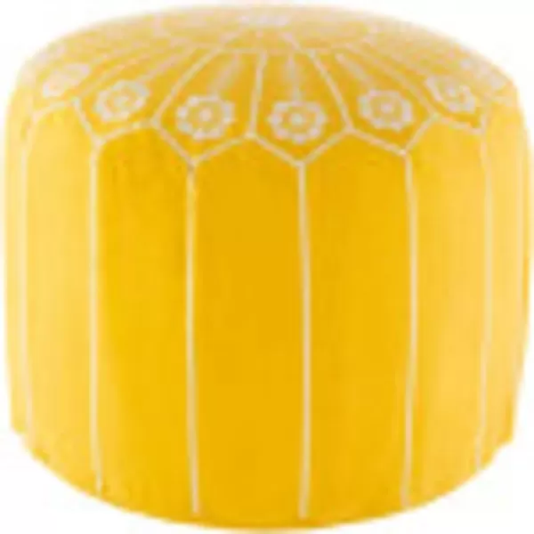 Artistic Weavers Fauskenbsp 12 x 20 x 20 Pouf 18 x 18 x 18 Bright YellowArtistic Weavers Fauskenbsp 12 x 20 x 20 Pouf 18 x 18 x 18 Bright Yellow