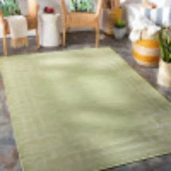 Artistic Weavers Fleet Outdoor Traditional Area Rug26 x 4 Green