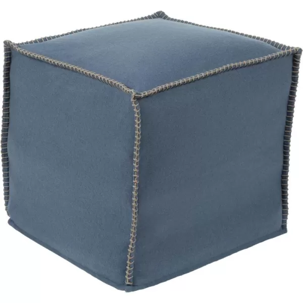 Artistic Weavers Hatch Pouf 18 x 18 x 18 Denim18 x 18 x 18 Denim