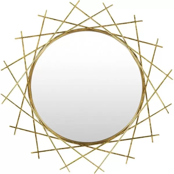 Artistic Weavers Hayst Mirror H x 24 W GoldArtistic Weavers Hayst Mirror H x 24 W Gold