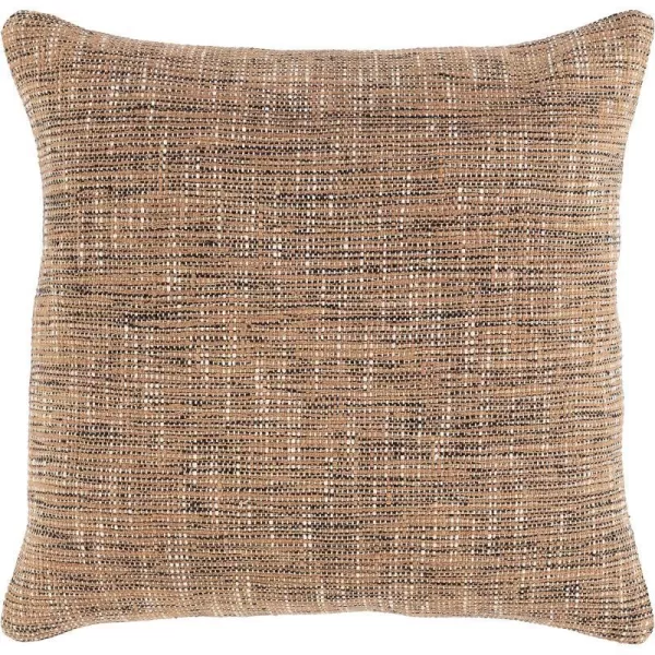 Artistic Weavers Hearst Throw Pillow 22 x 22 Khaki White Black CamelKhaki White Black Camel 18 x 18Inch