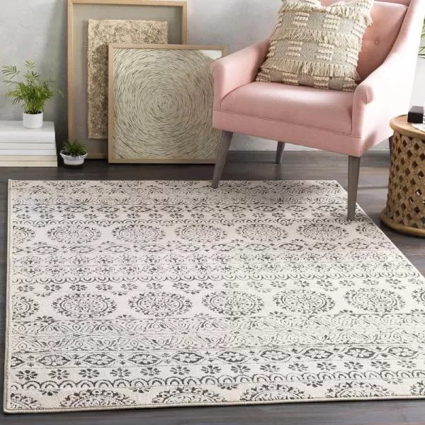 Artistic Weavers Hildur Area Rug 53 x 73 Charcoal2 x 3 Charcoal