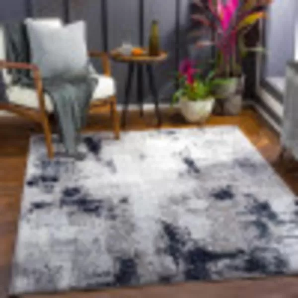 Artistic Weavers Houda Modern Abstract Area Rug2 x 3 SilverCharcoal