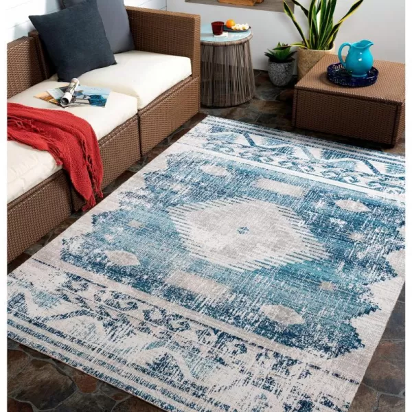 Artistic Weavers Huntington Beach Outdoor Moroccan Boho Area Rug53 x 7NavyArtistic Weavers Huntington Beach Outdoor Moroccan Boho Area Rug53 x 7Navy