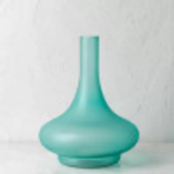 Artistic Weavers Jeannie Vase 12 H x 10 W x 10 DAquaNo Size Aqua