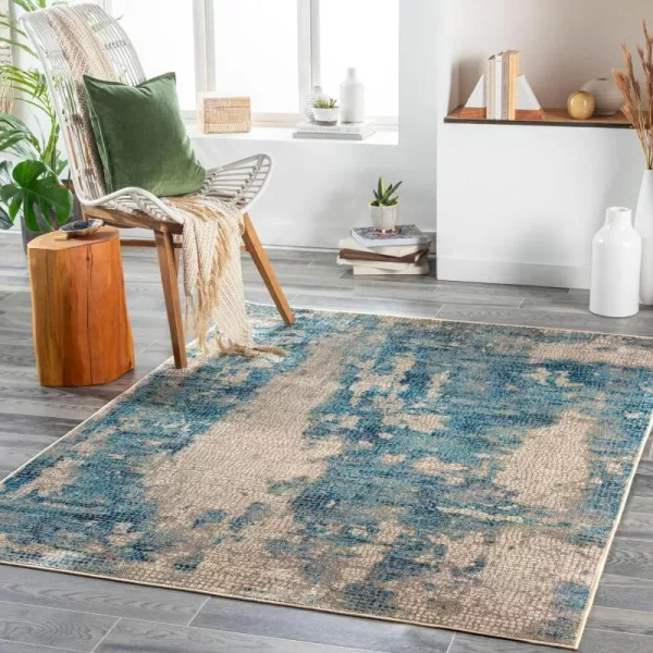 Artistic Weavers Jefferson Modern Abstract Area Rug53 x 7BlueArtistic Weavers Jefferson Modern Abstract Area Rug53 x 7Blue