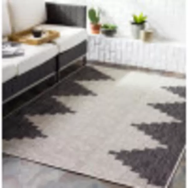 Artistic Weavers Lenore Outdoor Geometric Area Rug 53 x 7 BlackArtistic Weavers Lenore Outdoor Geometric Area Rug 53 x 7 Black