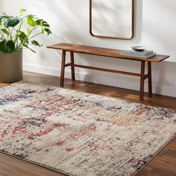 Artistic Weavers Liebe Modern Minishag Area Rug 53 x 7 GrayMulti53 X 7 GrayMulti