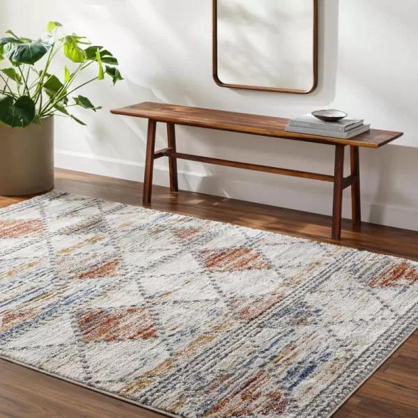 Artistic Weavers Liebe Transitional Minishag Area Rug 53 x 7 GrayMulti2 X 211 GrayMulti