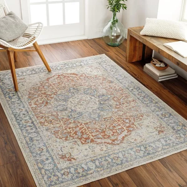 Artistic Weavers Lillian Traditional Washable Rug53 x 7BrownBrown 53 x 7