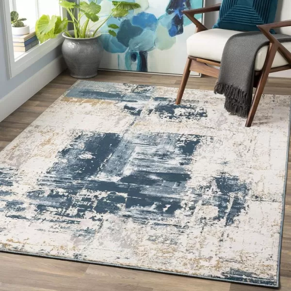 Artistic Weavers Lindsay Area Rug 710 x 102 Dark BlueGray710 x 102 Dark Blue  Gray