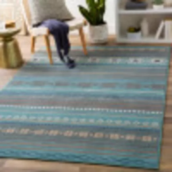 Artistic Weavers Lisina Teal Area Rug 2 x 2112 x 211 Teal