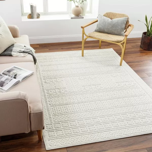 Artistic Weavers Lyna Solid Washable Area Rug5 x 72Tan2 x 210