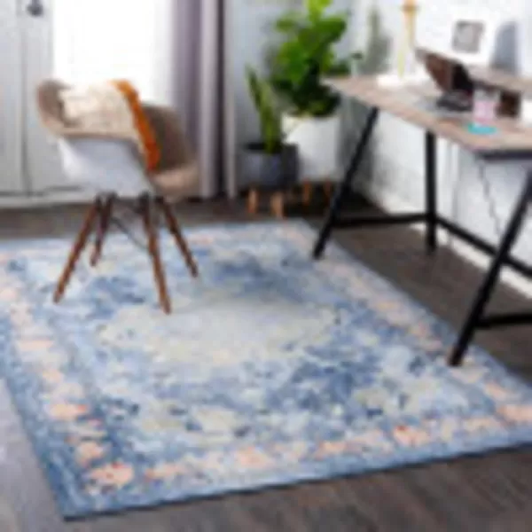 Artistic Weavers Martino Classic Medallion Area Rug710 x 103 BlueGray