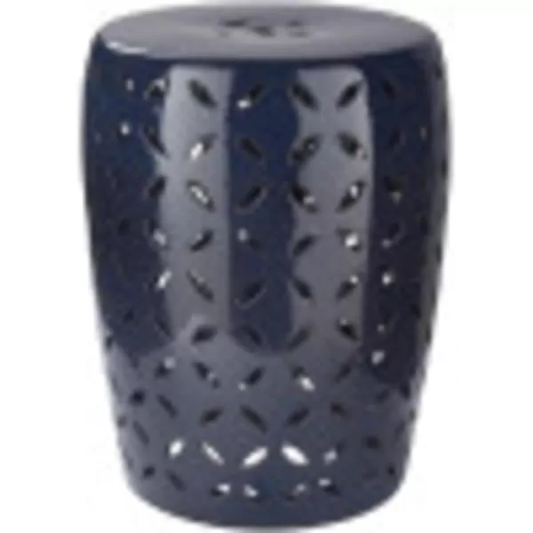 Artistic Weavers McGuire Transitional Trellis Garden Stool 18 H x 13 W x 13 D NavyArtistic Weavers McGuire Transitional Trellis Garden Stool 18 H x 13 W x 13 D Navy