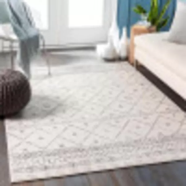 Artistic Weavers NELA Area Rug 67 Square WhiteWhite 27 x 10