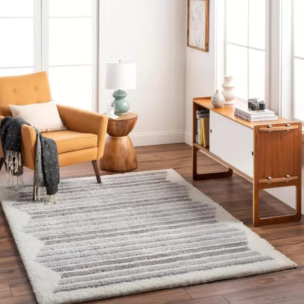 Artistic Weavers Nomadic Modern Area Rug 53 x 7 CreamGrayArtistic Weavers Nomadic Modern Area Rug 53 x 7 CreamGray