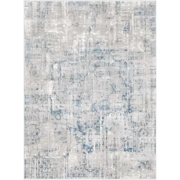 Artistic Weavers Odyssey Blue and Gray Updated Traditional 2 x 3 Area Rug 2 x 2112 x 211 Blue