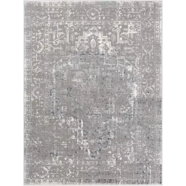 Artistic Weavers Odyssey Blue and Gray Updated Traditional 2 x 3 Area Rug 2 x 2112 x 211 Grey