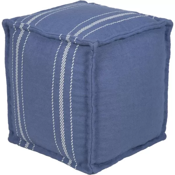 Artistic Weavers Oneida Pouf 16 x 16 x 18 Khaki16 x 16 x 18 Blue