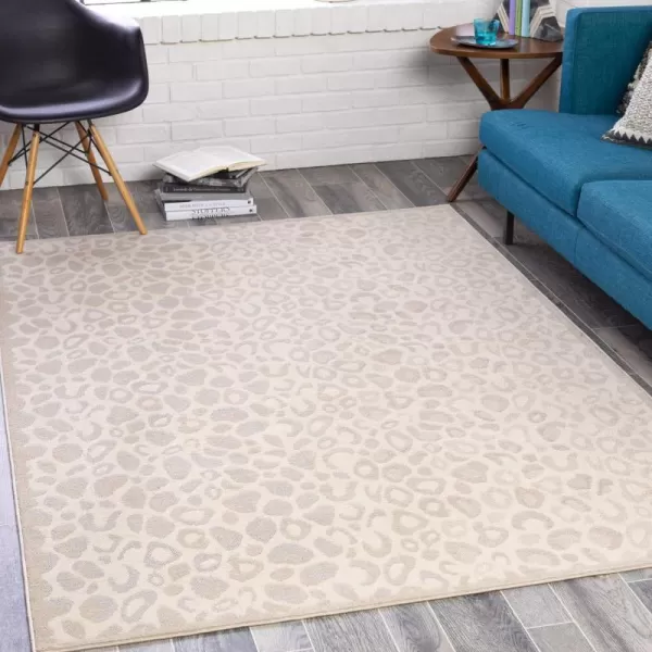 Artistic Weavers Opaline Modern Animal Print Area Rug 53 x 73 Medium Gray67 x 9 Taupe