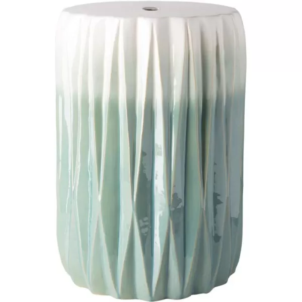 Artistic Weavers Origami Garden Stool MintWhiteArtistic Weavers Origami Garden Stool MintWhite