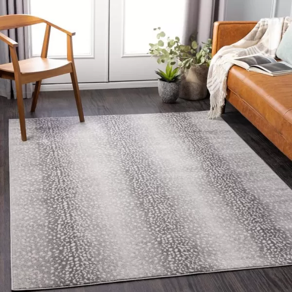 Artistic Weavers Pablo Antelope Print Area Rug53 x 71CamelLight Gray5 ft 3 in x 7 ft 1 in Light GrayCream