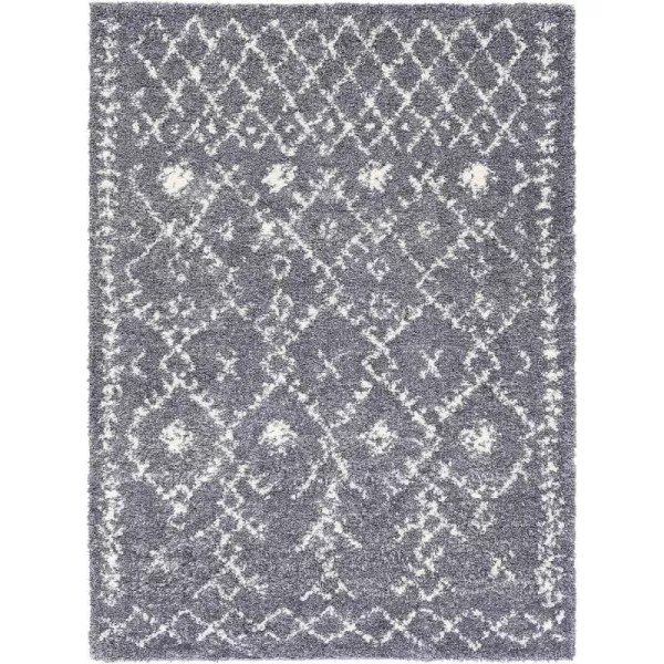 Artistic Weavers Pola Area Rug 53 x 73 White67 x 9 Charcoal