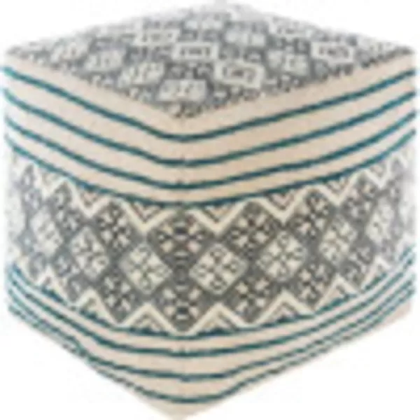 Artistic Weavers Porter 18 x 18 x 18 Pouf 18 H x 18 W x 18 D Light GrayArtistic Weavers Porter 18 x 18 x 18 Pouf 18 H x 18 W x 18 D Light Gray