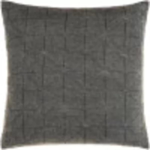 Artistic Weavers Praree Pillow H x 20 W NavyMedium Gray 18H x 18W Down Insert