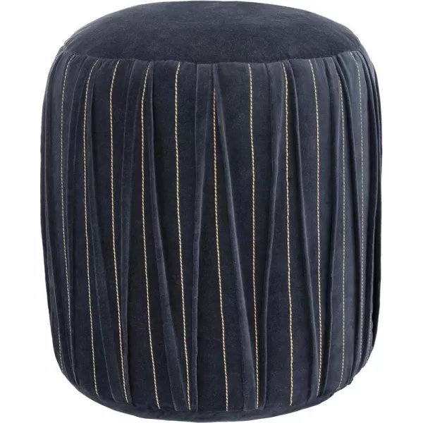 Artistic Weavers Prato Pouf 16 x 16 x 16 Dark Red16H x 16W x 16D Navy