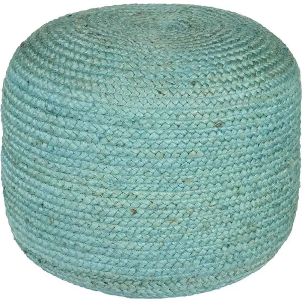 Artistic Weavers Ruiri Pouf 16H x 20W x 20D Dark BlueAqua