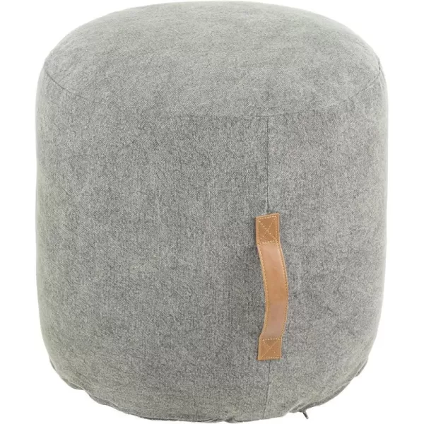 Artistic Weavers Sadee Pouf 18 H W x 20 D Light GrayArtistic Weavers Sadee Pouf 18 H W x 20 D Light Gray