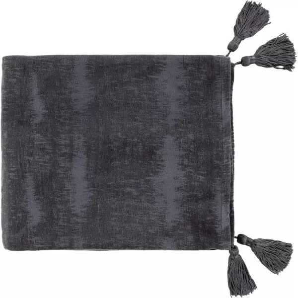 Artistic Weavers Sancerre Modern Distressed Decorative Throw Blanket 50 W x 60 LCharcoal