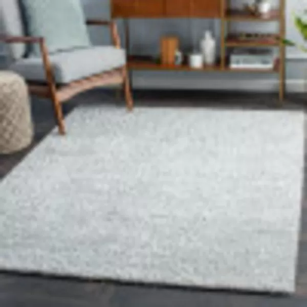 Artistic Weavers Solid Plush Blissful Shag Area Rug 710 x 10 Cream53 x 7 Light Gray