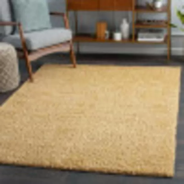 Artistic Weavers Solid Plush Blissful Shag Area Rug 710 x 10 Cream67 x 9 Wheat