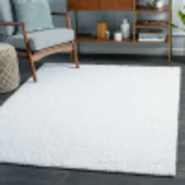 Artistic Weavers Solid Plush Blissful Shag Area Rug 710 x 10 Cream67 x 9 White